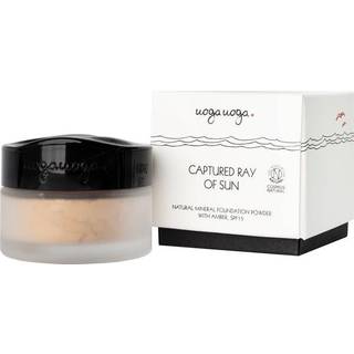 Uoga Uoga Mineral Foundation Powder With Amber SPF15 Captured Ray Of Sun 10g