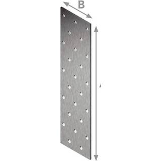 Hulplade 40x120x2-tZn