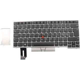 Lenovo Chicony - Bærbar tastatur - til udskiftning - Nordisk - Sølv