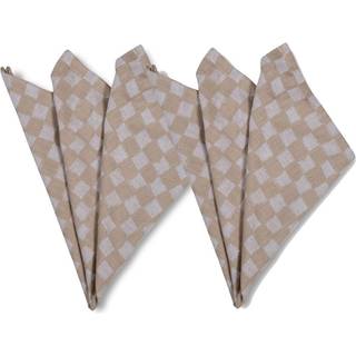 Byon Checki stofserviet 2-pak Beige