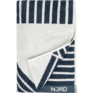 NJRD Stripes badehåndklæde 70x140 cm Blå