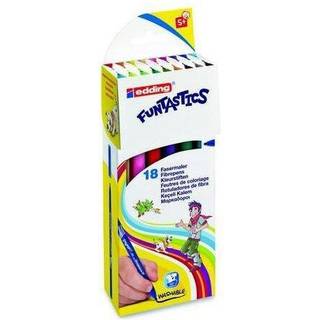 Funtastic Filzstifte dünn 18er Set - Mehrfarbig