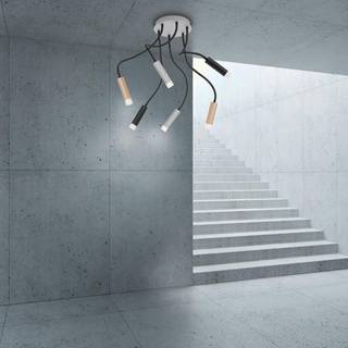 Paul Neuhaus Pure-Gemin LED-loftlampe 6 lk mix