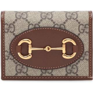 Gucci Gucci Horsebit 1955 leather wallet - brown - One Size
