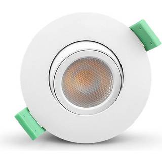 Llitt Sanna Dimbar Infälld downlight 3000K/4000K 520lm IP65 1-pack Vit