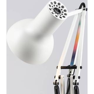 Anglepoise Lighting - 'Type 75' Paul Smith Edition Six desk lamp, EU plug in White - Aluminum shade & arms- Whi
