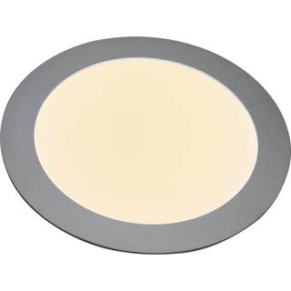 27636 LED-indbygningspanel, flad, rund, 12 W