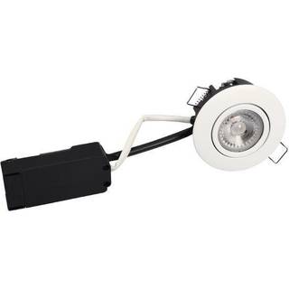 Scan Products D.T. Luna LP 230V Dæmpbar Flimmerfri 6.2W 4000K Ra95 IP44 Mat Hvid Rund.