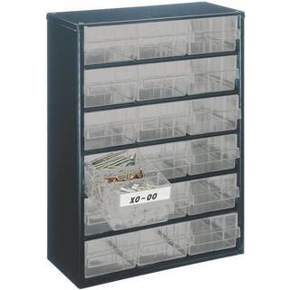 Raaco 137461 Opbevaringsskab 417x306x150 mm 9 hylder, 36 skuffer