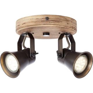 Seed loftspot, 2 lyskilder, sort