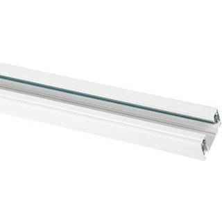 Hide-a-Lite LiteTrac Skinne 1-faset, 1m, hvid