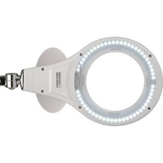 LED-klemmelampe MAULmakro, hvid, højde 50 cm