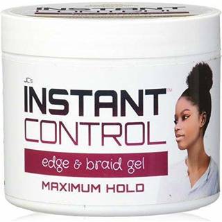 JC's Instant Control Edge & Braid Gel Max. Hold 4 oz.
