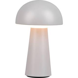 Lennon LED-bordlampe, IP44, batteri, Touchdim grå