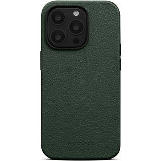 Woolnut iPhone 14 Pro Max Leather Case MagSafe Grey