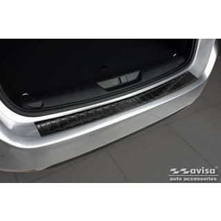 Læssekantbeskytter - Peugeot 308 II SW combi 2013-2017, FL2017-> Rustfrit Stål - Sort Børstet Stål - Hurtig levering