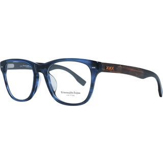 Ermenegildo Zegna ZC5001-F Asian Fit 089 55 Briller Mænd Blue - Shiny Blue Horn - 55mm