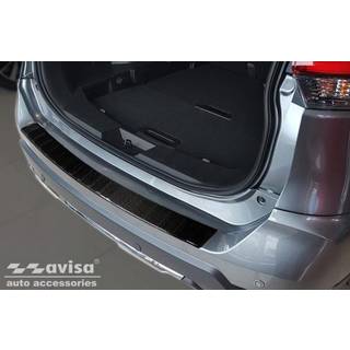 Læssekantbeskytter - Nissan X-Trail III FL2017-> Kulfiber (Rillet variant)