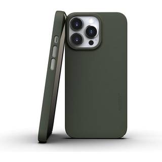iPhone 13 Pro Nudient Thin Cover - MagSafe-kompatibel - grøn