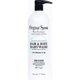 Original Sprout Classic Collection Hair & Body Babywash Vaskegel til krop og hår til sensitiv hud til børn pH 6,0 – 7,0 946 ml - 946 ml