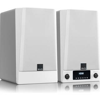 SVS Prime Wireless Pro aktivt højttalersæt | Hvid højgl | BUY & TRY | PRIS-MATCH