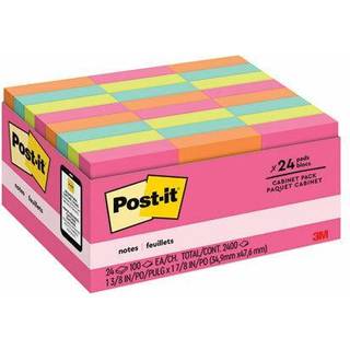 Post-it Mini Notes 1 3/8 x 1 7/8 i 24 puder America's #1 Favorit Sticky Notes Poptimistic Post-it Notes Post-it Notes Power Pink Aqua Blue Vital