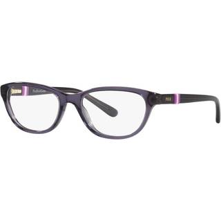 Polo Ralph Lauren Børn PP8542 5575 Optiske stel Acetat Violet Transparent Cat Eye Normal