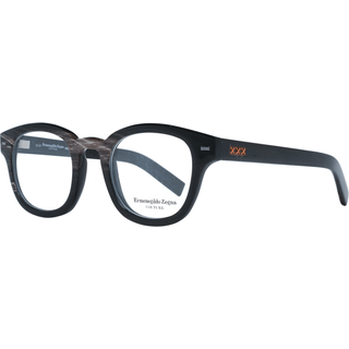 Ermenegildo Zegna ZC5014 062 47 Briller Mænd Brun - Pattern Dark Brown - 47mm