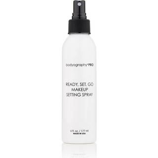 Klar s?t g? til makeup -indstilling Spray efter kropografi til kvinder - 6 oz spray