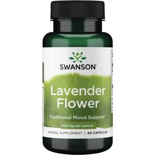 Lavendelblomst, 400 mg - 60 kapsler