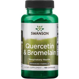 SWANSON Kværcetin og Bromelain 100 kapsler