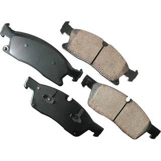 Akebono-eur1629 ultra premium frontbremseklodser grå