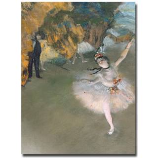 Stjernen 1876 af Edgar Degas 18 af 24-tommer l?rred v?gkunst