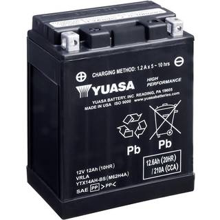 Yuasa YTX14AH-BS 12V AGM Batteri til Motorcykel