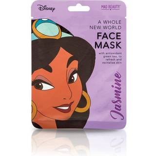 Mad Beauty Disney Princess Jasmine Revitaliserende stofmaske Med grøn teekstrakt 25 ml - 25 ml