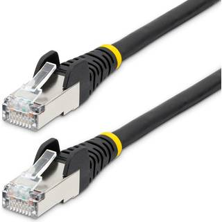 StarTech.com NLBK-750-CAT6A-PATCH netværkskabel Sort 7,5 m S/FTP (S-STP)