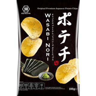 Koikeya Potato Wasabi Nori Chips