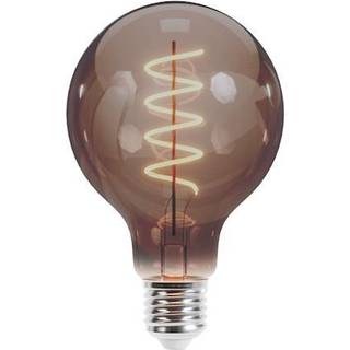 Forever Light LED-lampe Filament E27 G95 4W 230V 2000K 250lm SF, Sodet glas