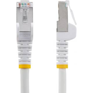 StarTech.com NLWH-750-CAT6A-PATCH netværkskabel Hvid 7,5 m S/FTP (S-STP)