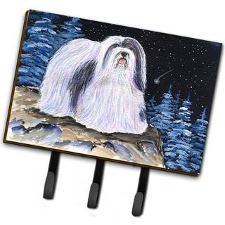 """" Caroline's Treasures Starry Night Havanese Leash Holder eller Key Hooks store flerfarvede """"