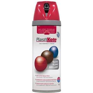 Twist &amp; spray blank postrød plasti-kote 400ml