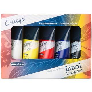 College Linol Karton Set - Mehrfarbig