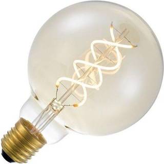E27 - SPL FleX Double Helix - Amber - Ø:95mm - 2000K - CRI 80 - Dæmpbar