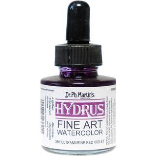 Dr. Ph. Martins Hydrus Fine Art (36H) Vandfarver 1 oz flaske Ultramarine Red Violet