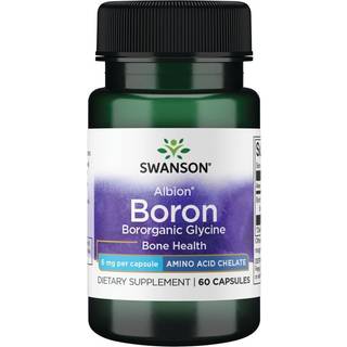 Albion Bororganisk Glycin, 6 mg - 60 kapsler