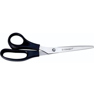 Q-connect saks venstrehåndet 210mm sort