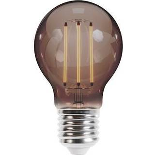 Forever Light LED-lampe Filament E27 A60 4W 230V 2000K 400lm COG, Sodet glas