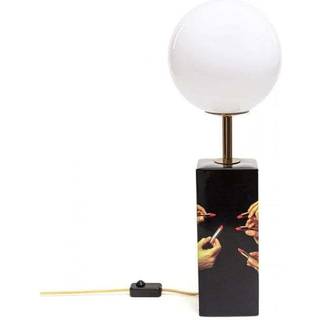 Seletti Lighting - 'Lipsticks' table lamp, EU plug in BLACK/GOLD/MULTICOLOR PORCELAIN/METAL/GLASS