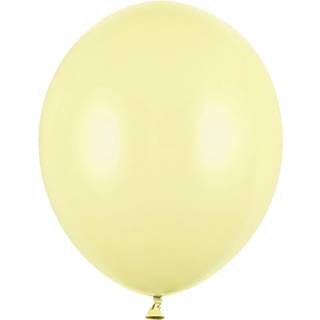 Pastel lys gul balloner, 100 stk 5"
