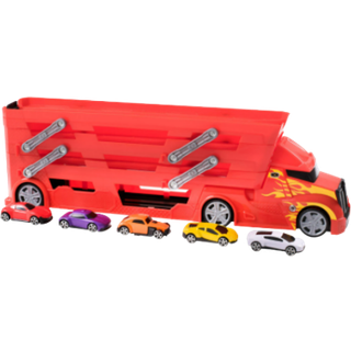 Teamsterz Stunt Transporter Med 5 Biler